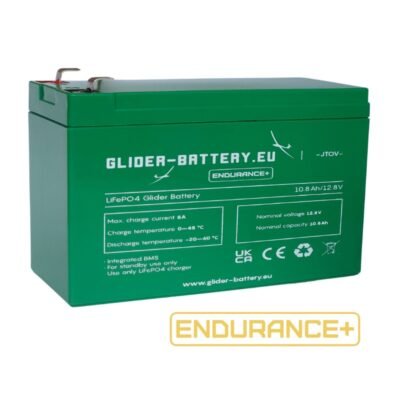 Batterie Glider LiFePO4, 10.8AH ENDURANCE+